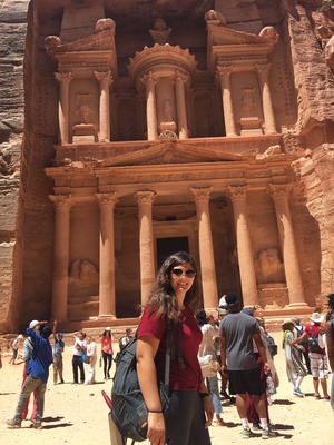 Olivia in Jordan